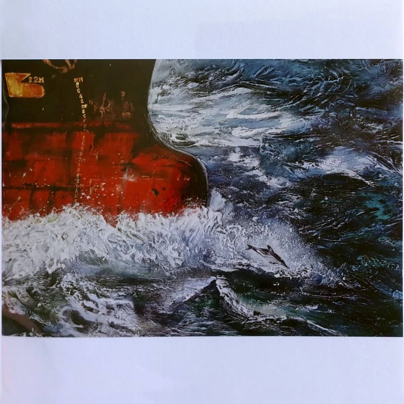 Tanker and Dolphin