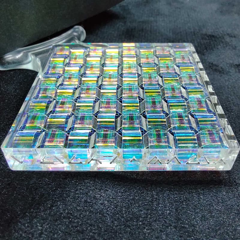 Squareweave - Fire Over Ice Dual Dichroic - Image 4
